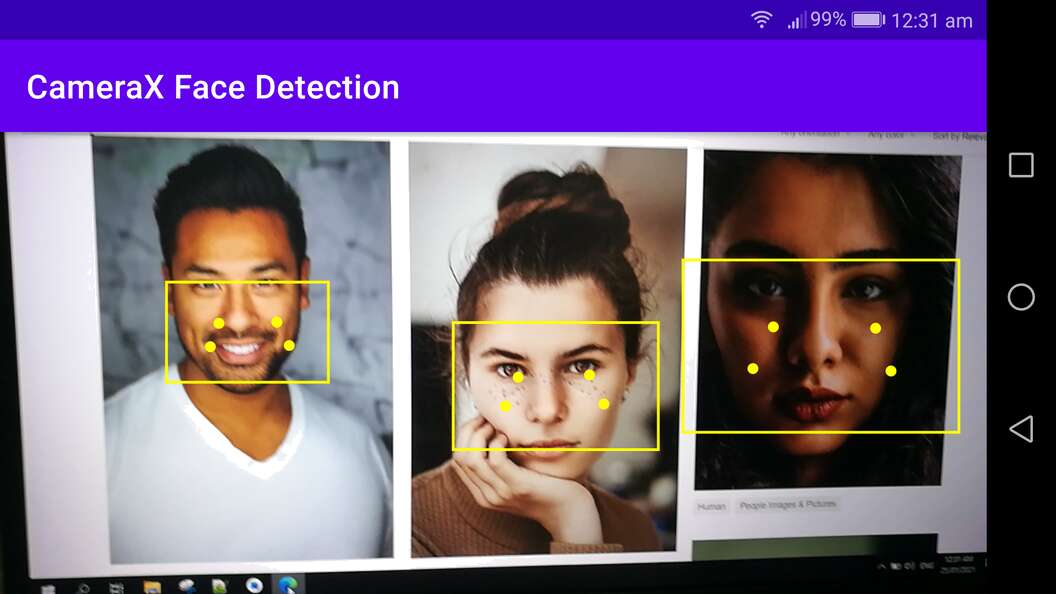 CameraX Live Face Detection